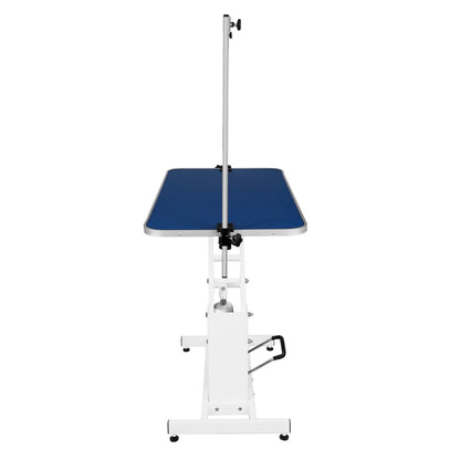 Mesa De Aseo Hidráulica Blanca - Superficie Azul_3