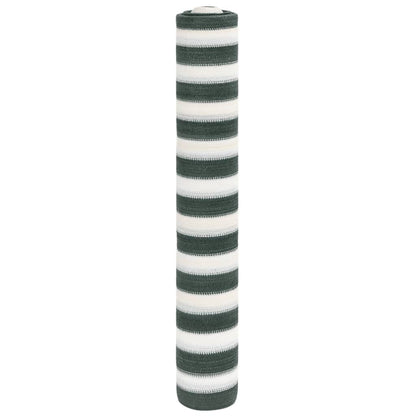 Vidaxl Red De Privacidad Hdpe Verde Y Blanco 1x50 M 75 G/m²_0