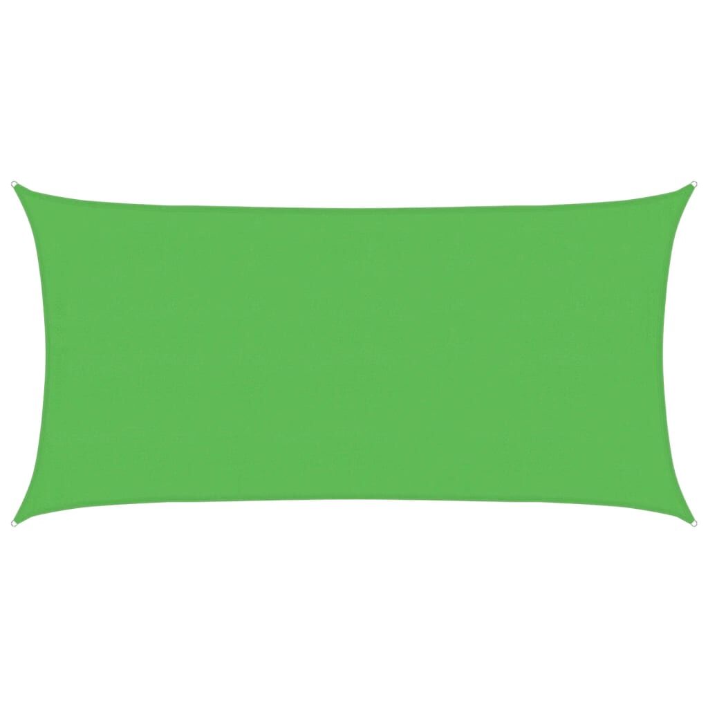 Vidaxl Toldo De Vela Hdpe Verde Claro 160 G/m² 4x7 M_0
