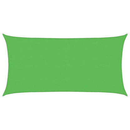 Vidaxl Toldo De Vela Hdpe Verde Claro 160 G/m² 4x7 M_0