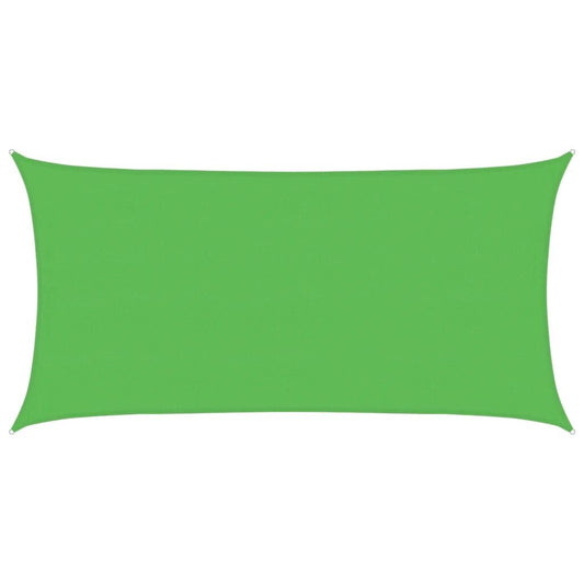 Vidaxl Toldo De Vela Hdpe Verde Claro 160 G/m² 4x7 M_0