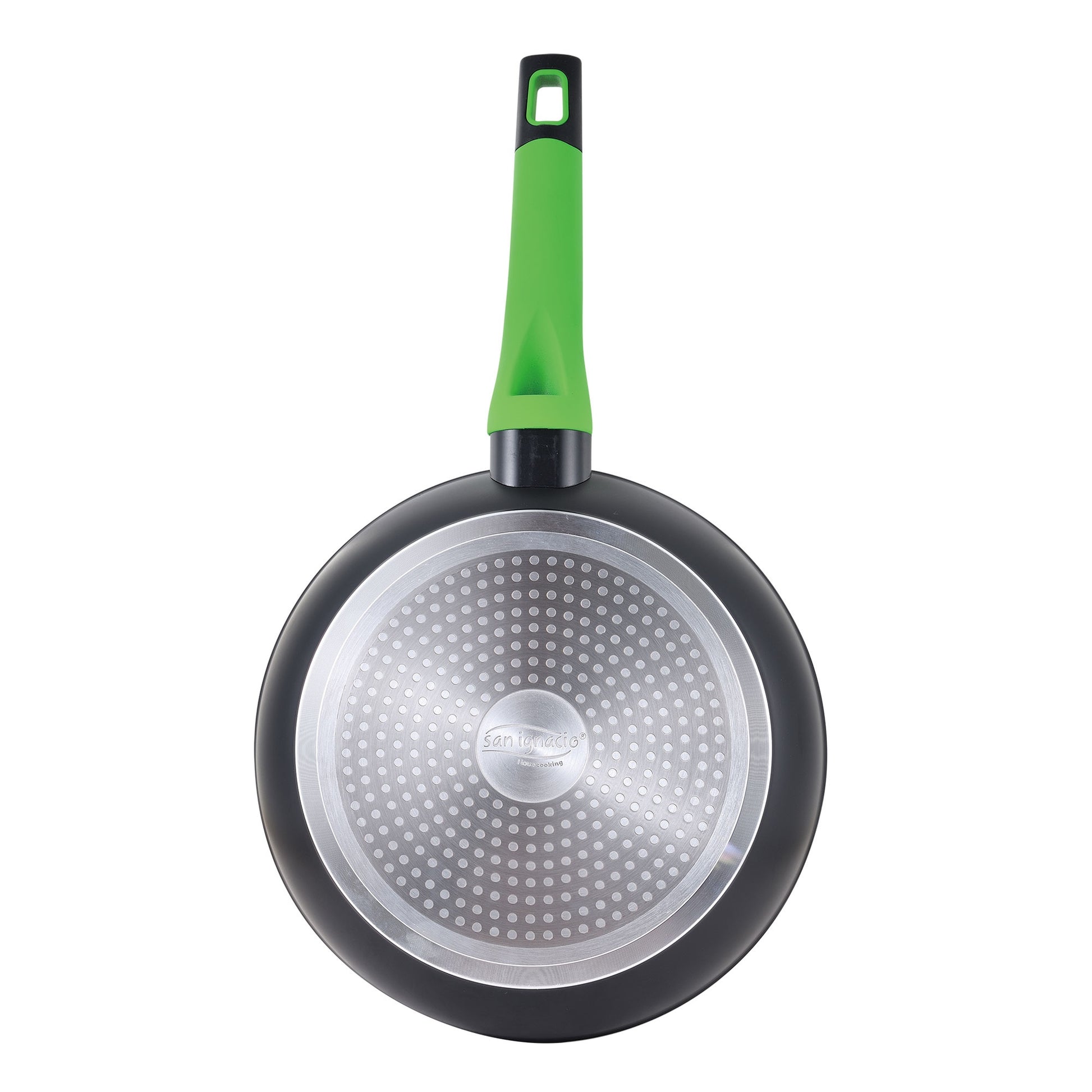 Sarten 28 X 5,4 Cm San Ignacio Vitoria De Aluminio Forjado En Color Negro Apta Para Induccion_4