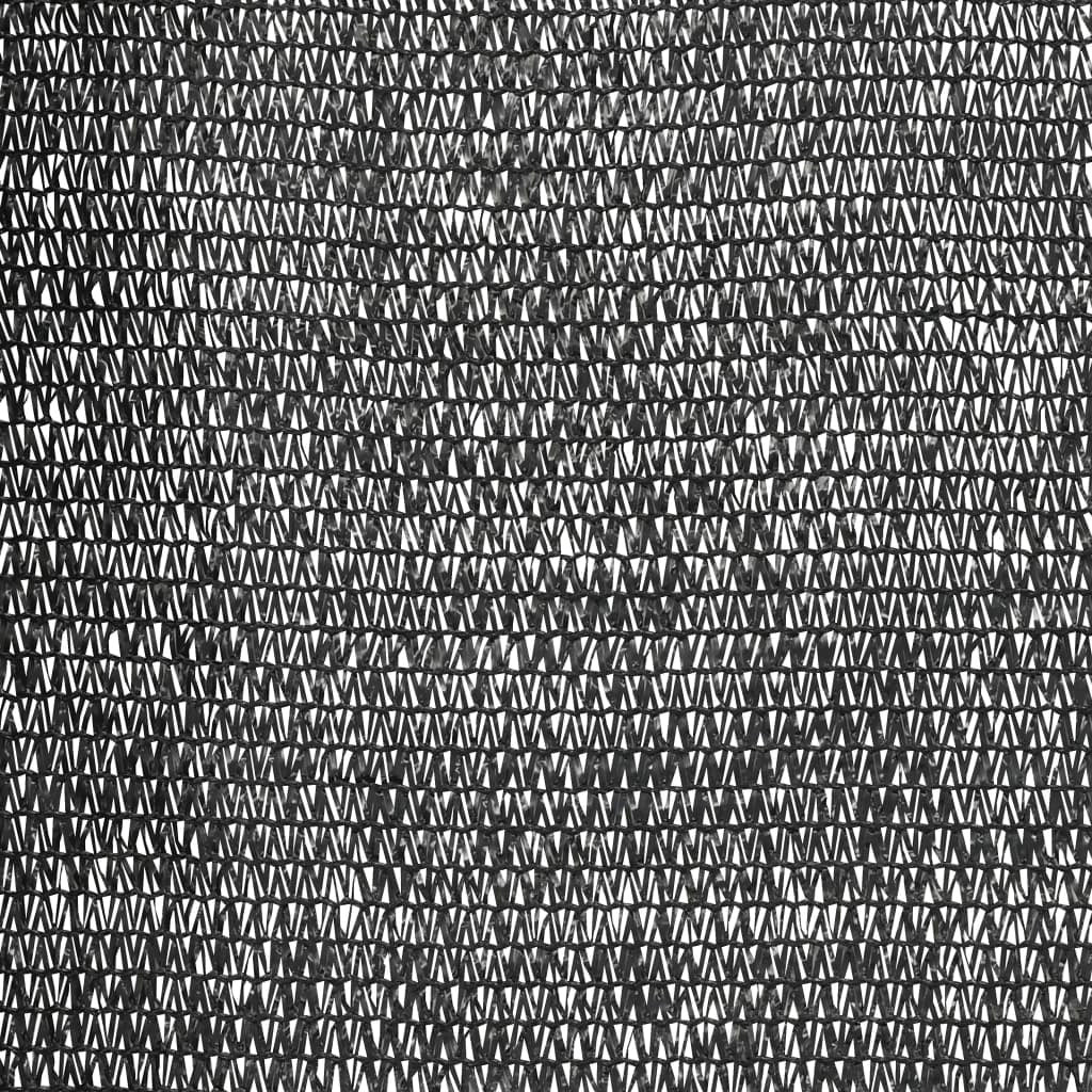 Vidaxl Red De Privacidad Hdpe Negro 1x10 M 195 G/m²_3