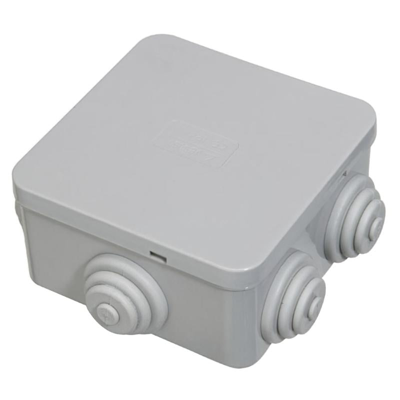 Caja Estanca Superficie Con Clip 80x80x40 Mm._0