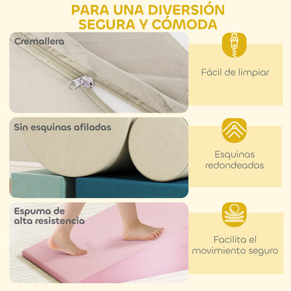 Aiyaplay Juego De 5 Bloques De Espuma Para Niños_4