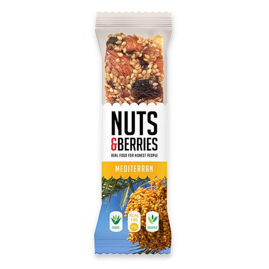 Barrita Mediterránea Nuts&Berries 40gr