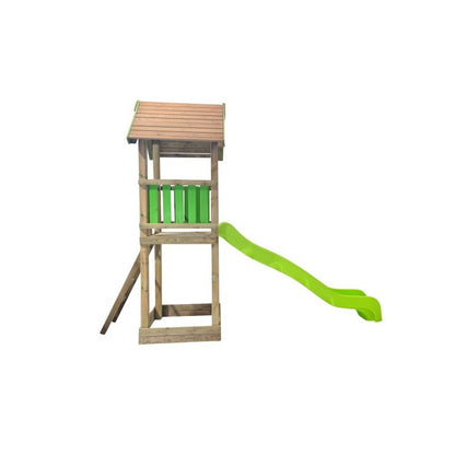 Parque Infantil Masgames Borealis Madera Sin Pintar Superficie De Arena, Tierra O Cesped.