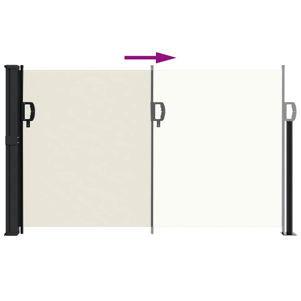 Vidaxl Toldo Lateral Retráctil Crema 120x600 Cm_4
