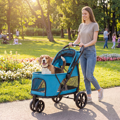 Pawhut Carrito Para Perros Plegable_1