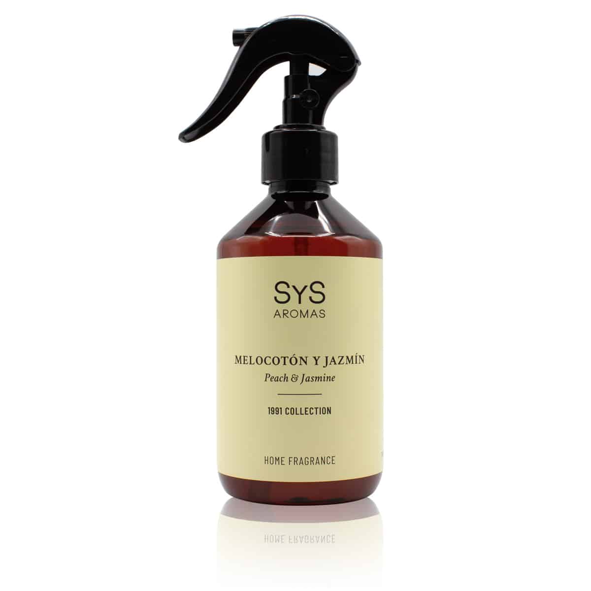 Ambientador Pulverizador Melocotón y Jazmín SYS Aromas 300 ml | Colección 1991 | Aroma Dulce y Afrutado | Relajante_0