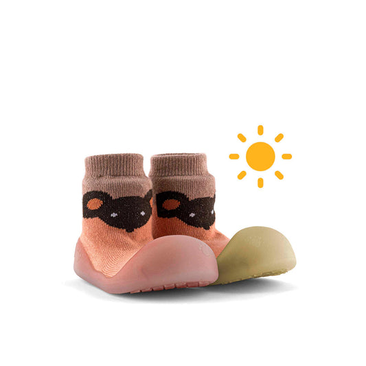 Zapatos De Bebé Que Cambian De Color Con La Luz Del Sol Brown Mouse Bigtoes Chameleon L (21,5)_0