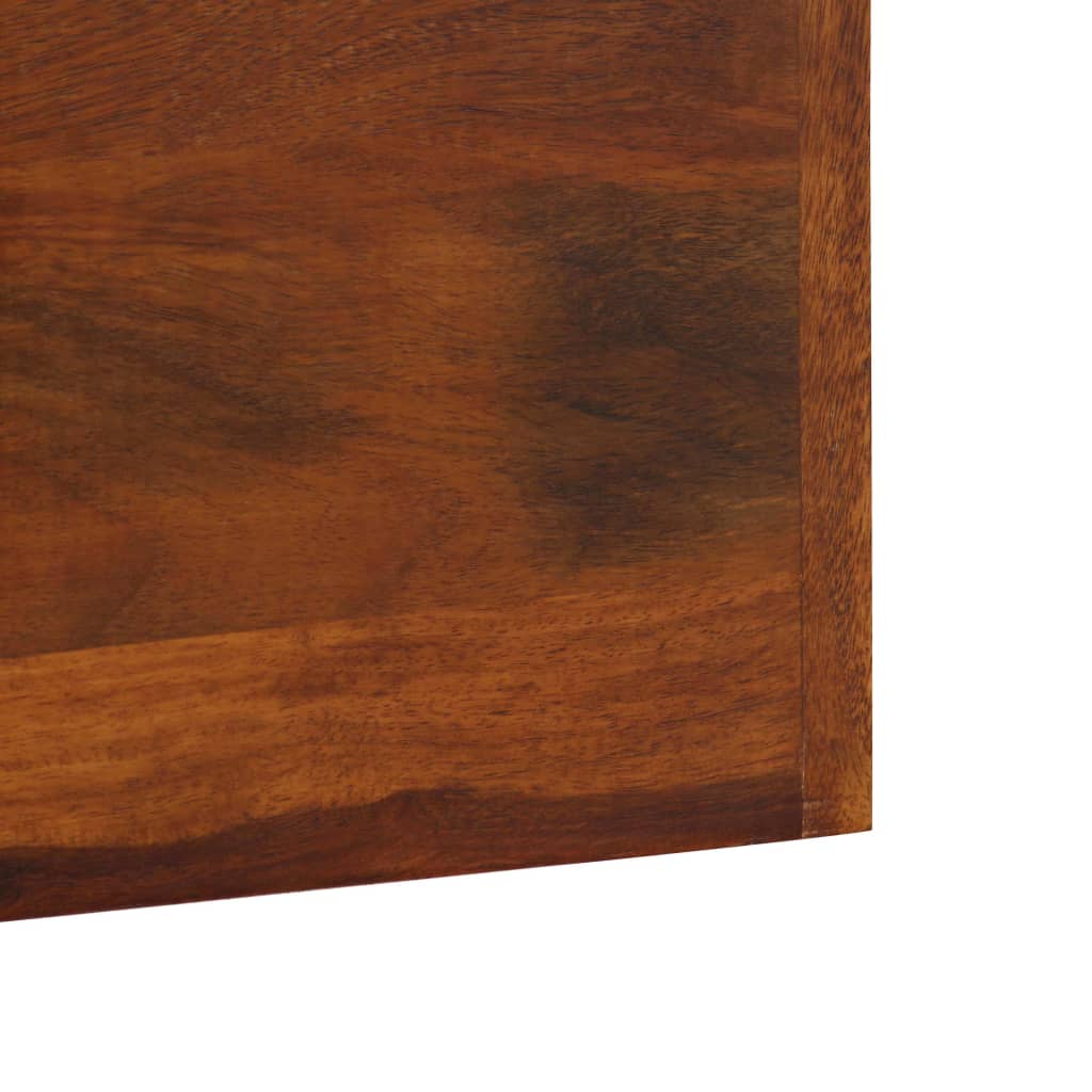 Perchero De Madera Maciza De Acacia 118x40 Cm_3