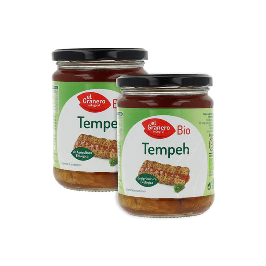 Pack 2x Tempeh en conserva Bio El Granero 380 g