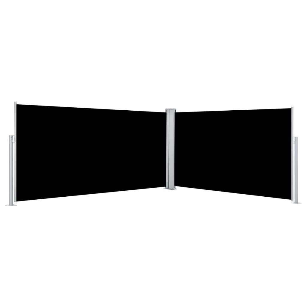 Vidaxl Toldo Lateral Retráctil Negro 160x600 Cm_0