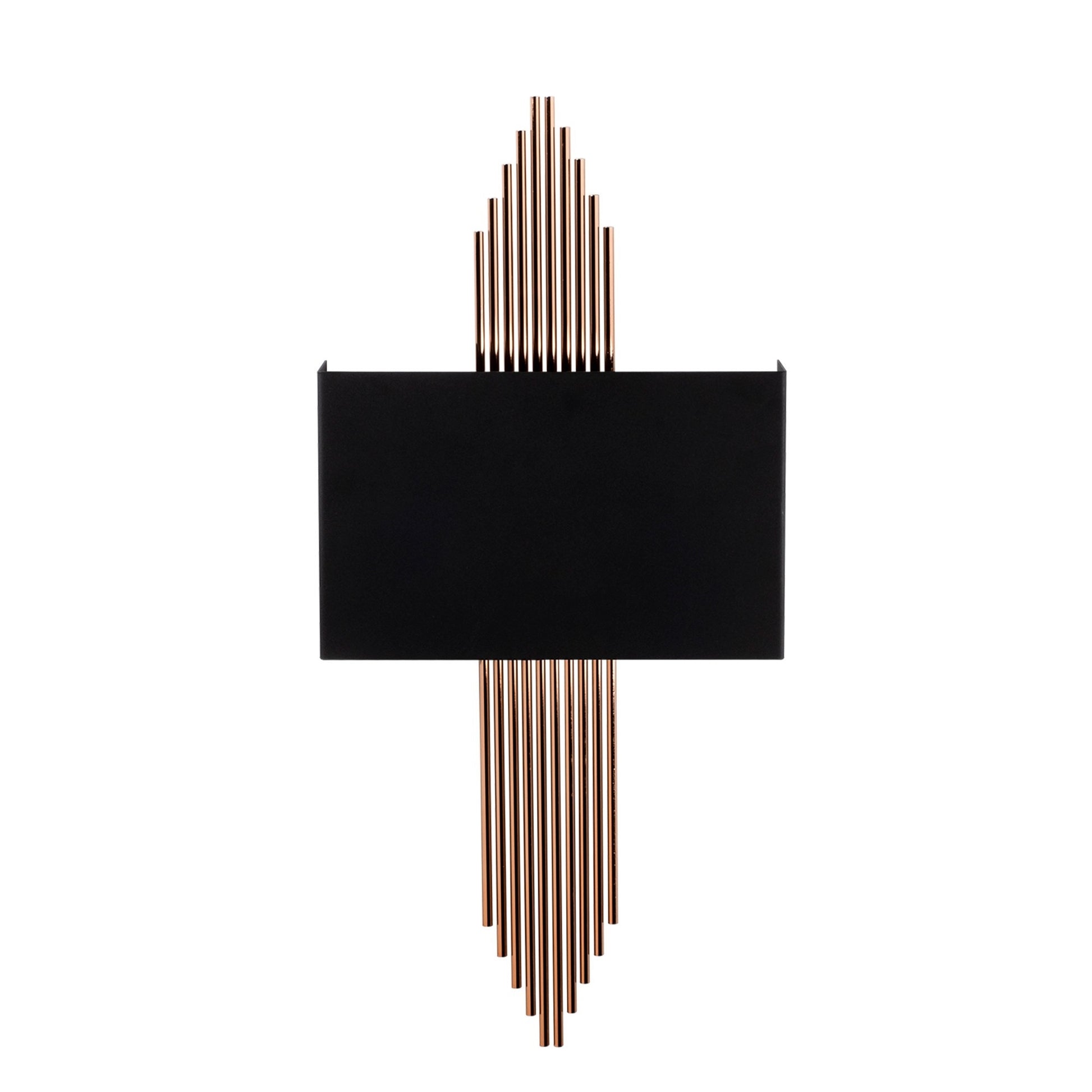 Aplique De Pared Recto, Metal , Negro

cobre, 75x10x22, Casquillo E 27 Max 40 W_0
