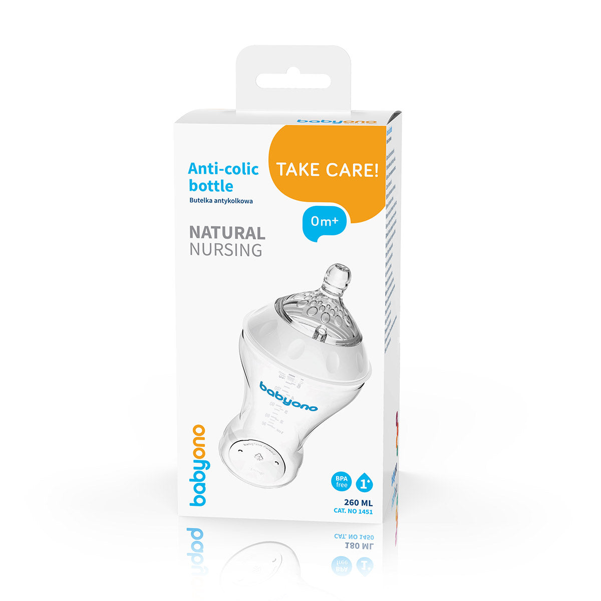 Biberón Anticólico 260ml Imitación Pecho Natural Nursing_1