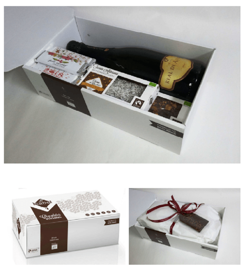 Lote Regalo Nº 5 - Chocolates de Navidad + Botella_0