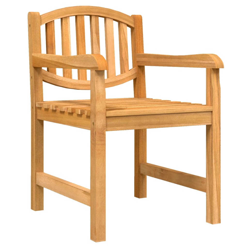 Juego De Comedor Para Jardín 5 Piezas Madera Maciza De Teca / Vetonek_2