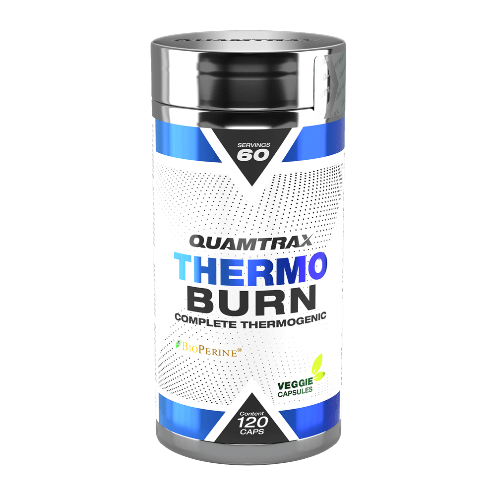 Thermo Burn - 120 Cápsulas Vegetales - Termogénicos - Quamtrax_0