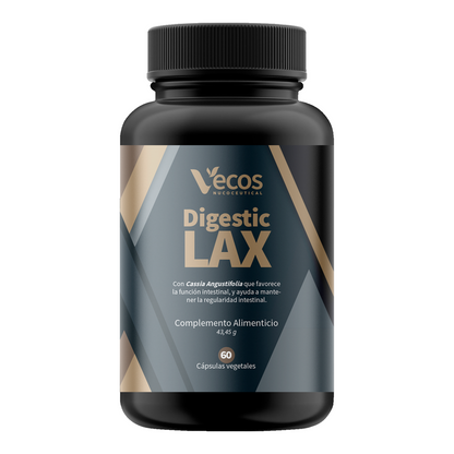 Digestic Lax Vecos 60 Cápsulas | Tránsito Intestinal Y Efecto Laxante | Con Sen, Frángula Y Aloe Vera_0