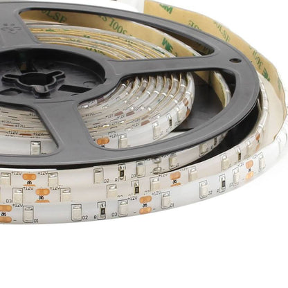 Tira Led Monocolor Hq Smd3528, Dc12v, 5m (60 Led/m), 24w, Ip65, Verde_0