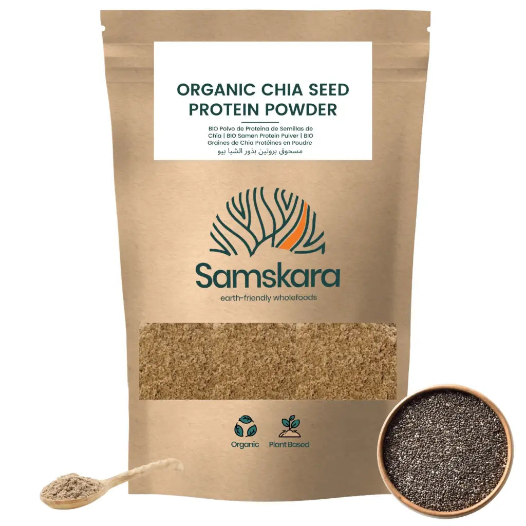 Chía En Polvo Bio - 1kg | Superalimento Ecológico Vegano Para Batidos, Smoothies Y Zumos, Sin Azúcares Añadidos_0