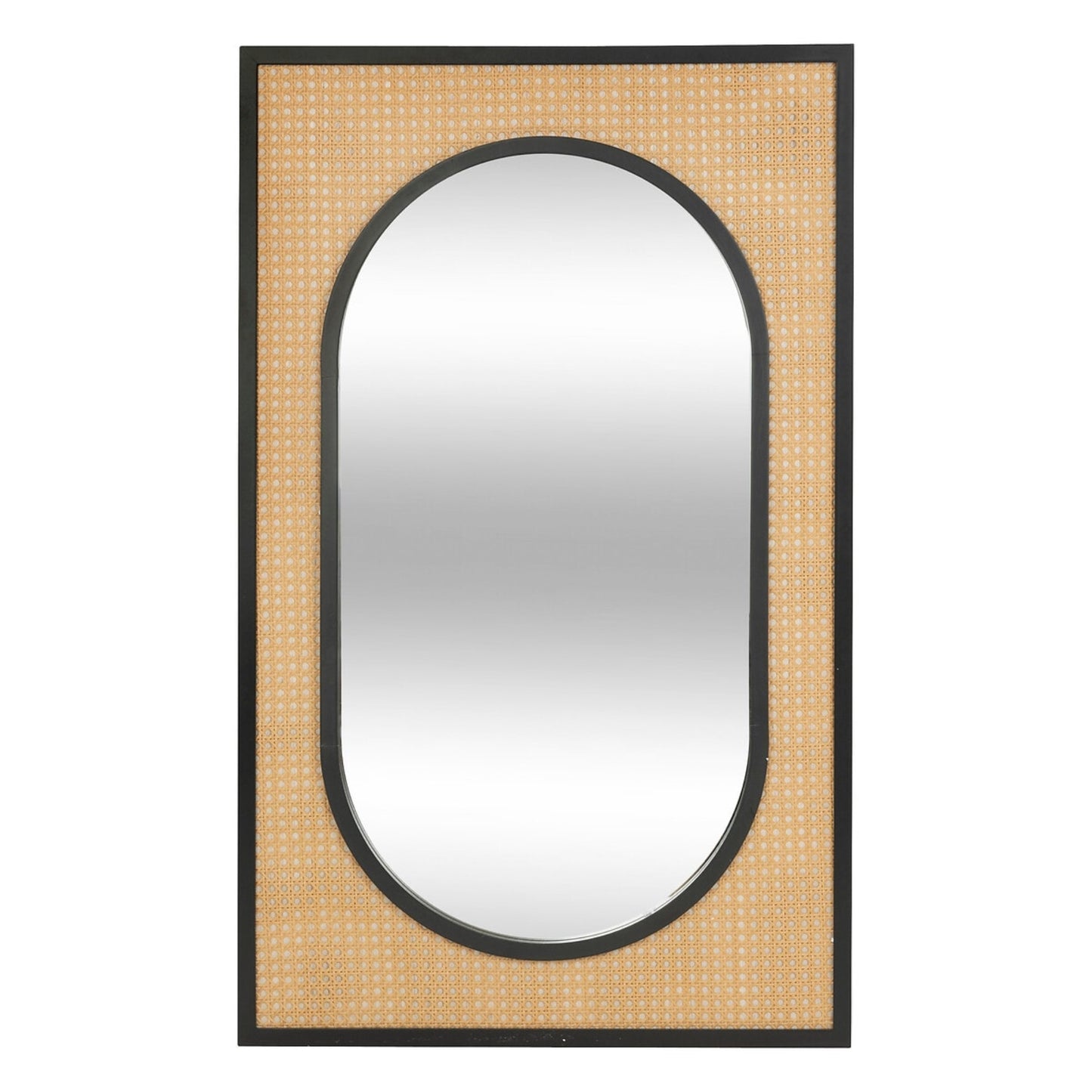 Espejo Raquel Negro Cannage