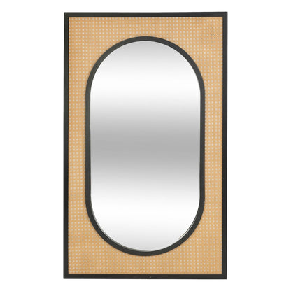 Espejo Raquel Negro Cannage
