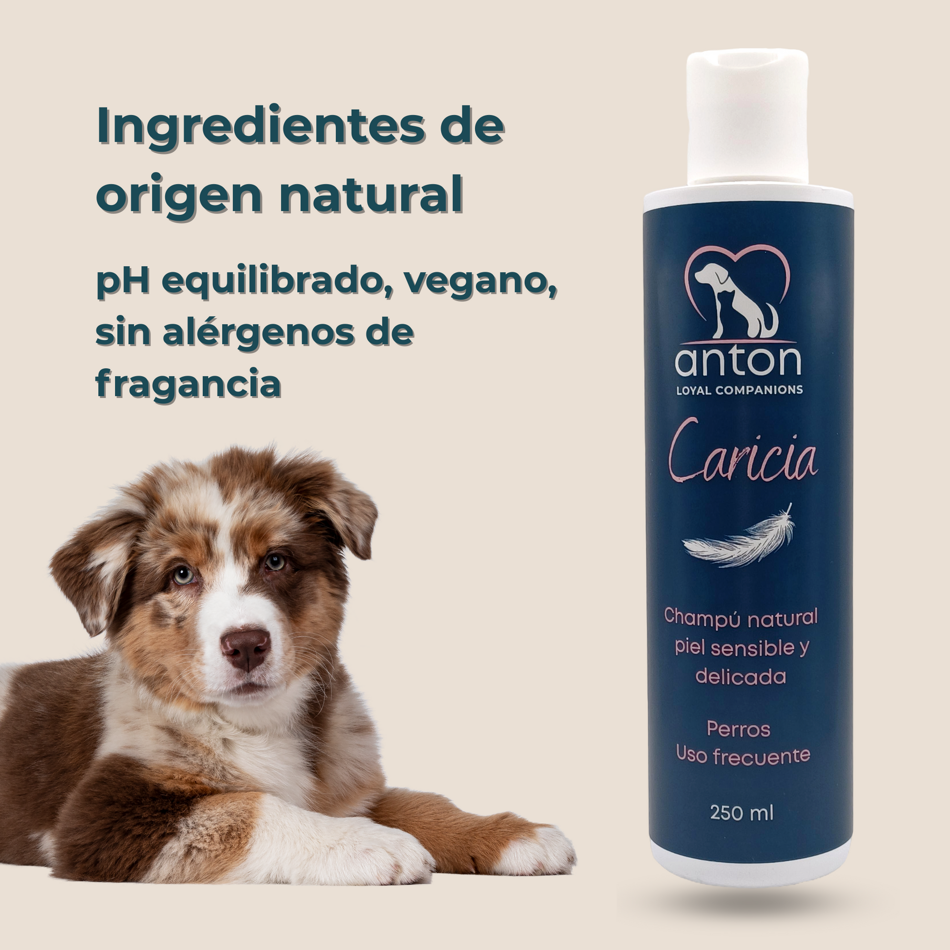 Champú natural para piel sensible de perros – Pack 2 x 250 ml_4