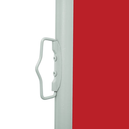 Vidaxl Toldo Lateral Retráctil De Jardín Rojo 140x500 Cm_3