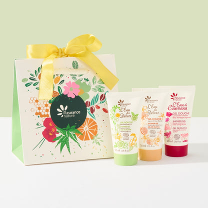 Cofre Bolsa Trío Geles Ducha Formato Viaje 50ml - Día de la Madre_0