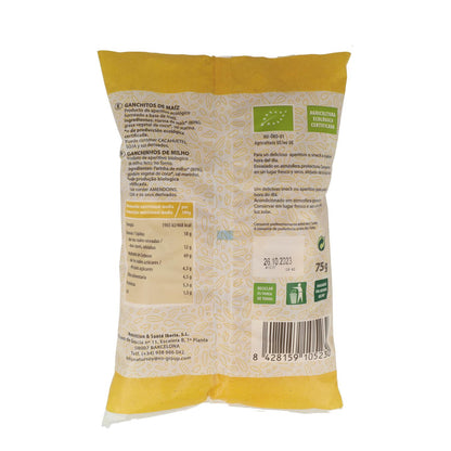 Ganchitos de maíz ECO, 75 g. Natursoy
