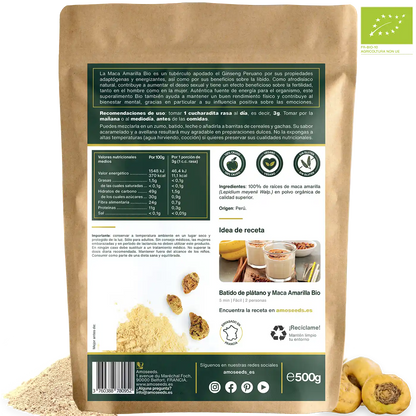Maca Amarilla En Polvo Bio 200g_4