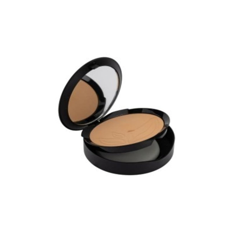 Base De Maquillaje Compacto Fps10 Tono Intermedio Purobio 9 Gr_0