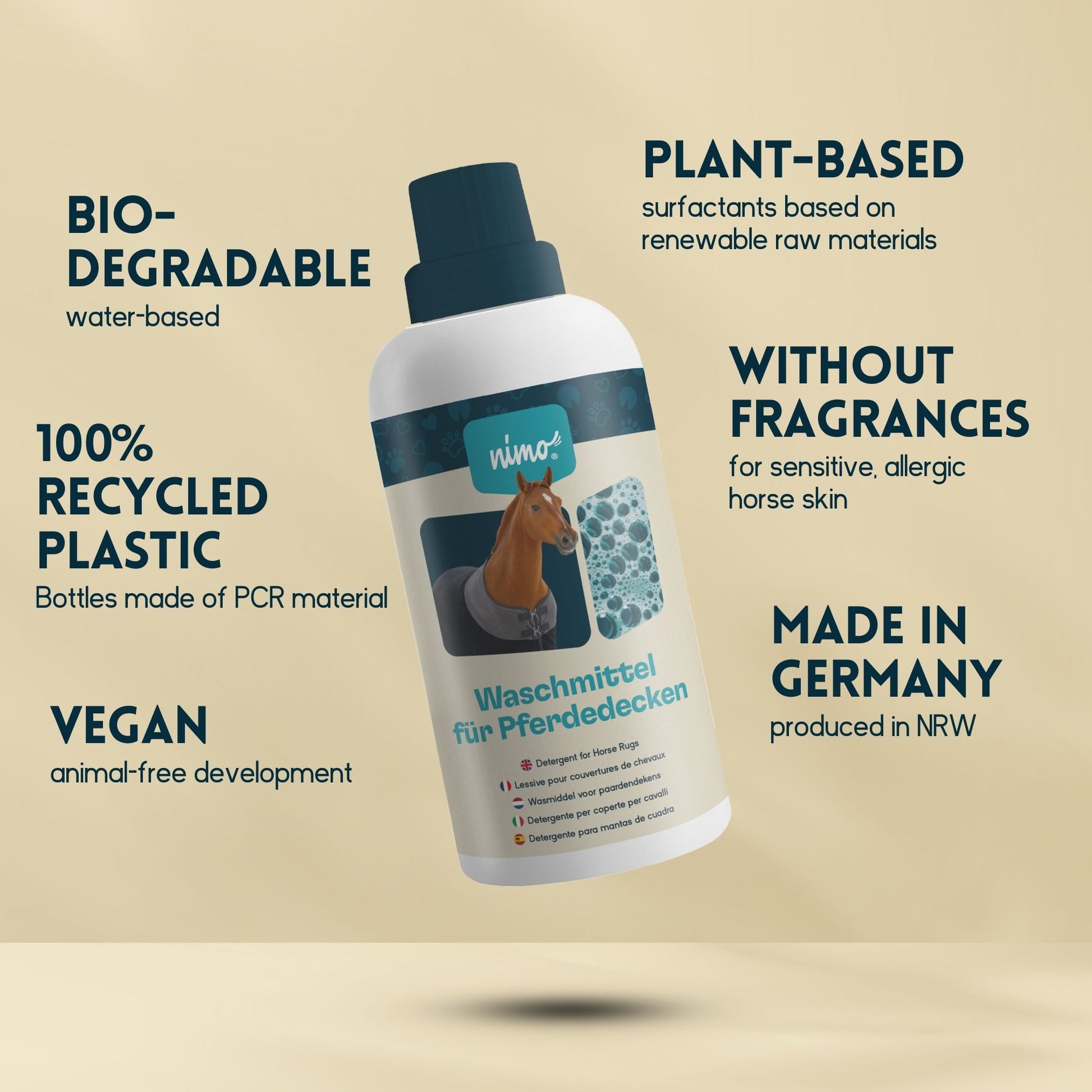 Detergente Para Mantas De Caballo - Nimo - 5 L_2