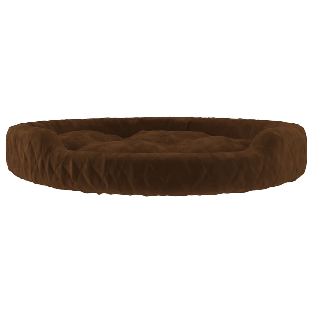 Cama Para Perros De Felpa Marrón 110x90x23 Cm / Vetonek_5