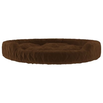 Cama Para Perros De Felpa Marrón 110x90x23 Cm / Vetonek_5