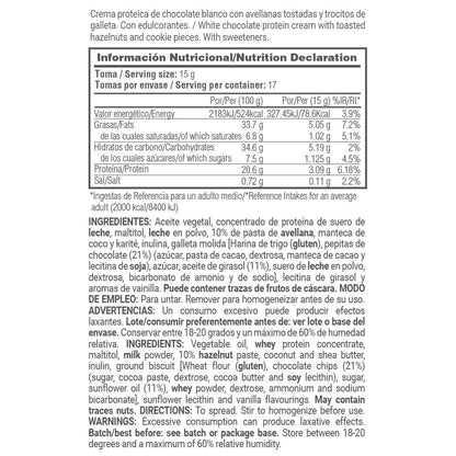 Protein Cream (crema Proteica) - 200g - Jurassic White Choc - Deliciosa Crema De Proteína - Masmusculo_4