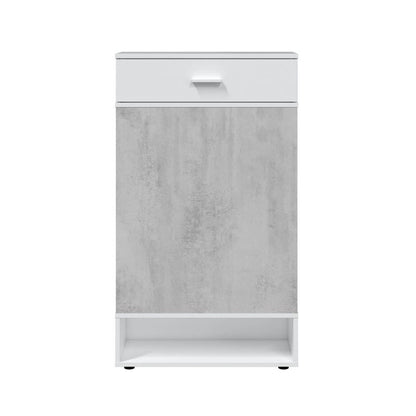 Zapatero 1 Cajón Multiusos Melamina, Blanco, 67 X 119 X 28cm_4