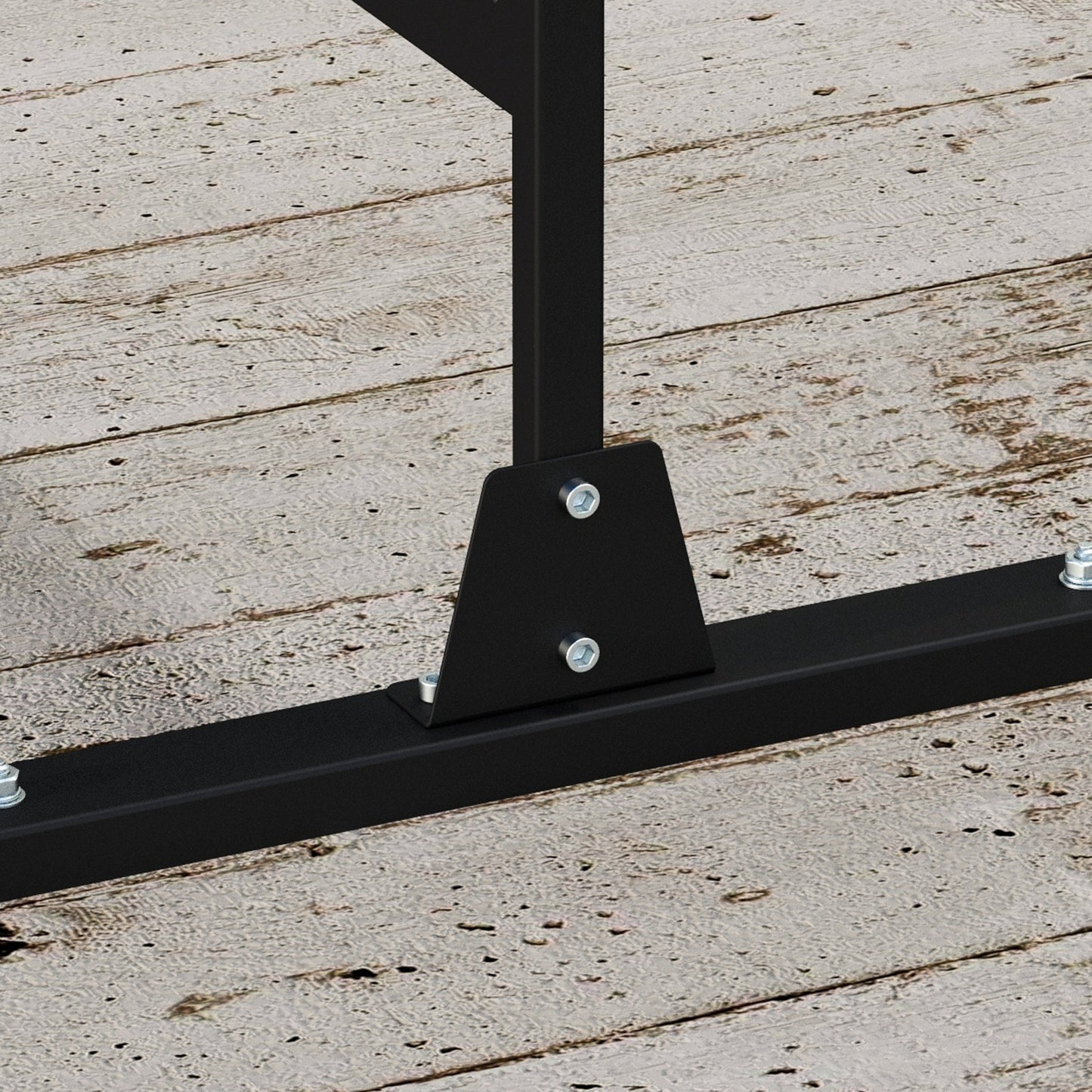 Outsunny Biombo Separador De Ambientes De 3 Paneles 122x198 Cm Negro_3