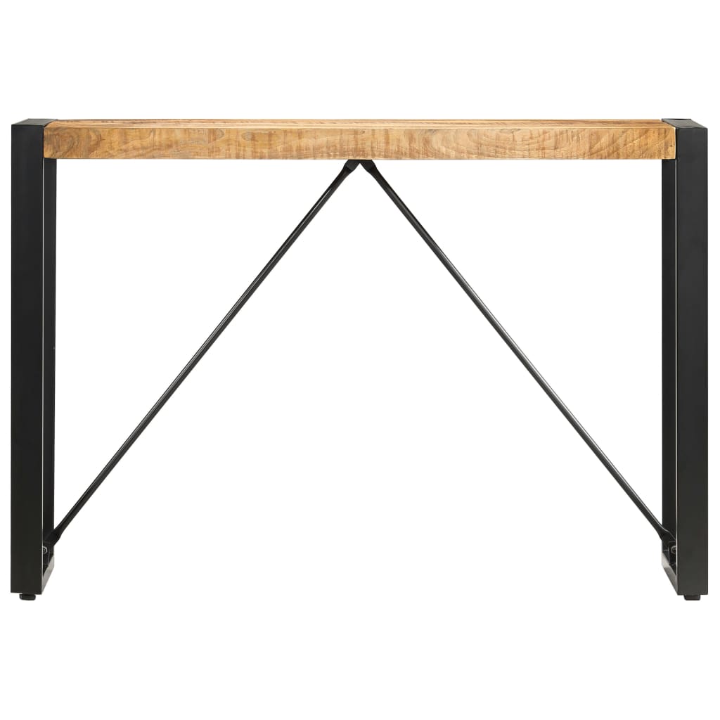 Mesa Consola De Madera Maciza De Mango 100x35x76 Cm_0