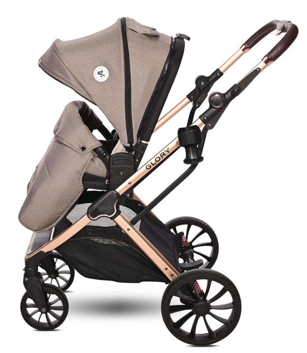 Carrito De Bebé Trio Glory Hasta 22 Kg Pearl Beige_3