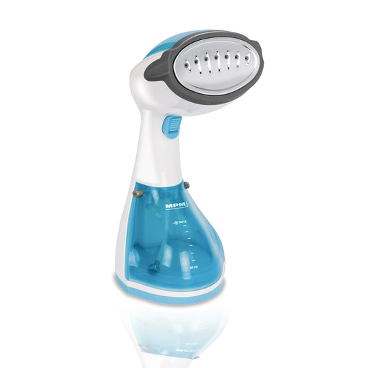 Plancha Vapor Vertical, Salida Vapor Continuo 36gr Min, Vapor En 30seg, 250ml, Desinfecta, Modo Eco Mpm Mpm-mzp-01 Blanco/azul_0