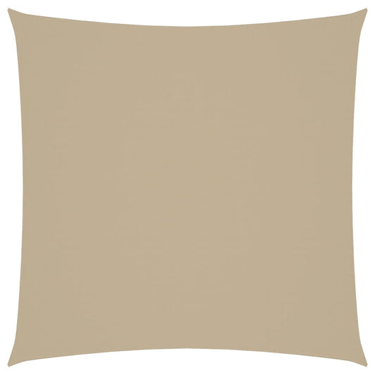 Toldo De Vela Cuadrado Tela Oxford Beige 2,5x2,5 M_0