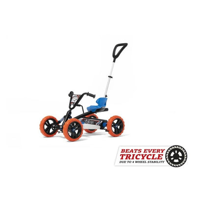 Coche De Pedales Berg Buzzy Nitro 2 En 1.