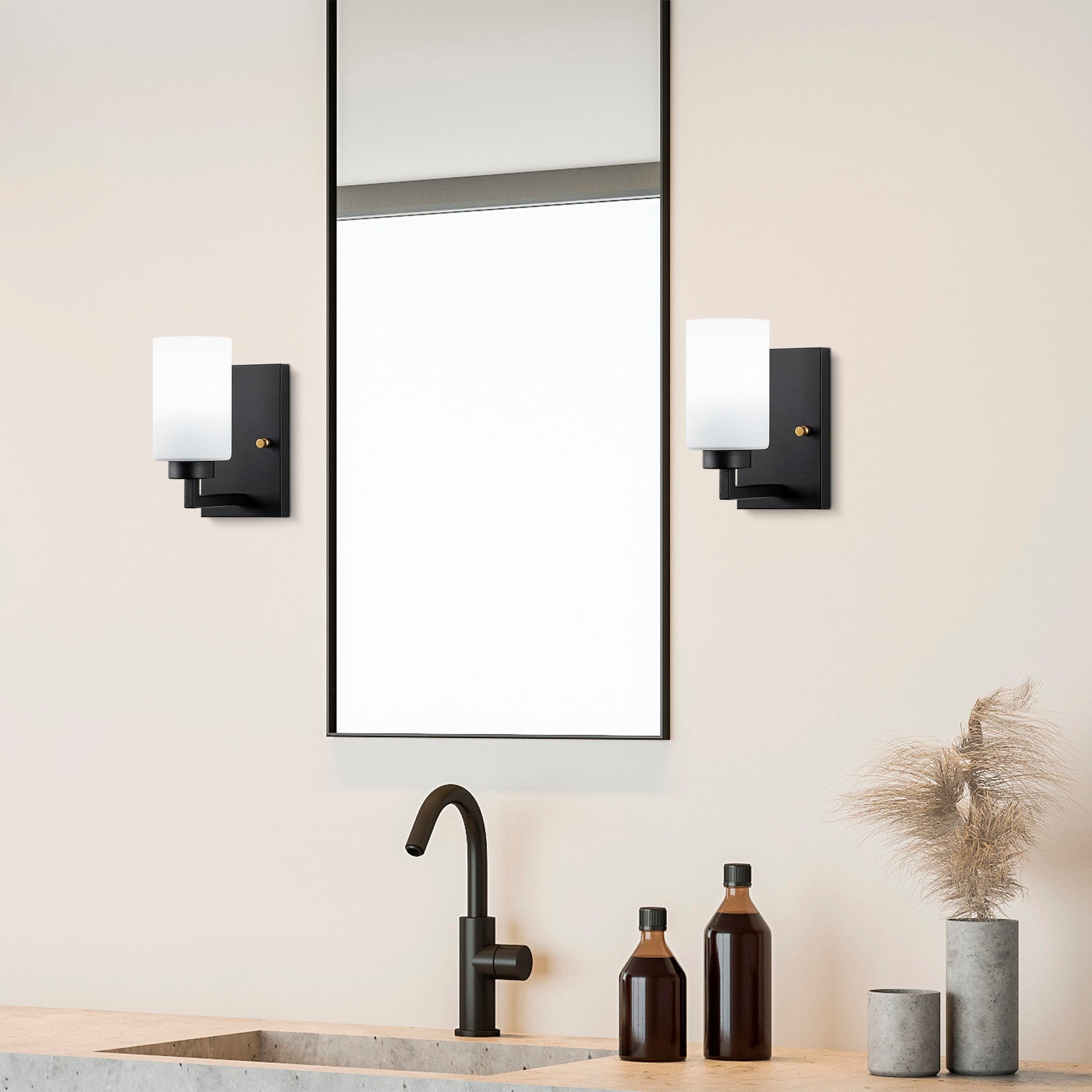 Aplique De Pared, Metal , Negro, 10x19x23, Casquillo E27 Max 40 W_4