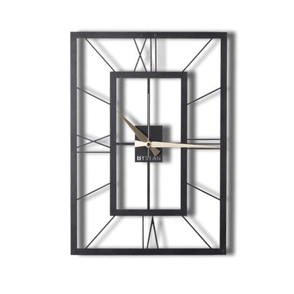 Reloj De Pared Cuadrado Metal 70x49_0