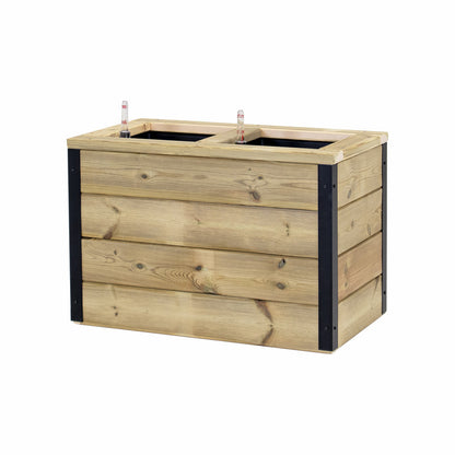 Jardinera De Madera Con Autorriego 60x34x40 Cm Nidum Hortalia_2