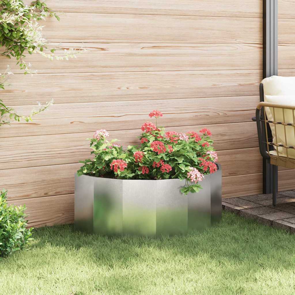 Jardinera Plateado 90 X 45 X 35 Cm Acero Inoxidable_3