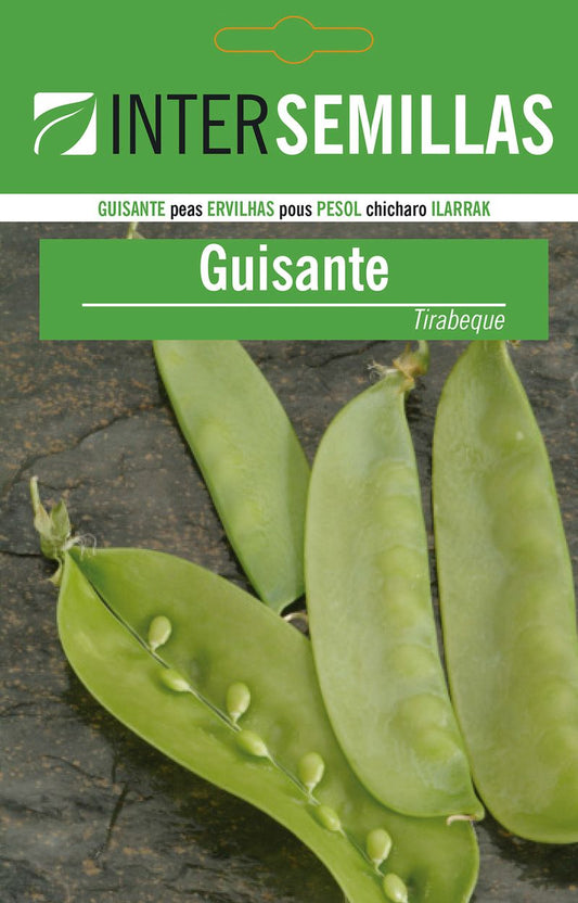 Sobre De Semillas De Guisante Tirabeque_0